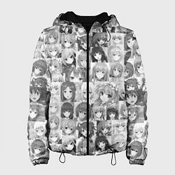 Женская куртка Аниме девушки