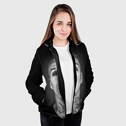 Куртка с капюшоном женская LINDEMANN, цвет: 3D-черный — фото 2