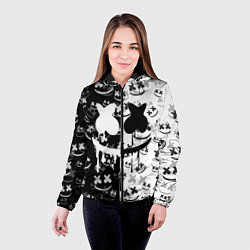 Куртка с капюшоном женская Fortnite & Marshmello, цвет: 3D-черный — фото 2