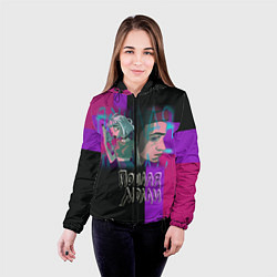 Куртка с капюшоном женская Пошлая Молли, цвет: 3D-черный — фото 2