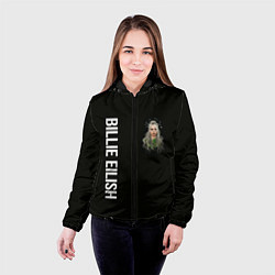 Куртка с капюшоном женская BILLIE EILISH, цвет: 3D-черный — фото 2