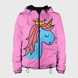 Женская куртка Принцесса единорогов