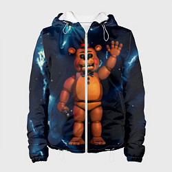 Куртка с капюшоном женская Five Nights At Freddys, цвет: 3D-белый