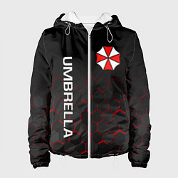 Куртка с капюшоном женская UMBRELLA CORP, цвет: 3D-белый