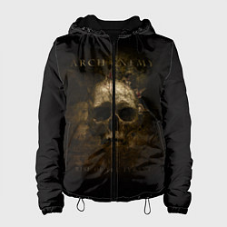 Куртка с капюшоном женская ARch Enemy 37, цвет: 3D-черный