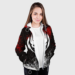 Куртка с капюшоном женская THE OFFSPRING, цвет: 3D-белый — фото 2