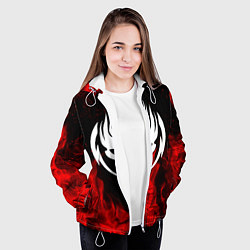Куртка с капюшоном женская THE OFFSPRING, цвет: 3D-белый — фото 2