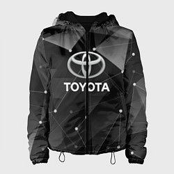 Куртка с капюшоном женская TOYOTA, цвет: 3D-черный