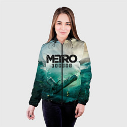 Куртка с капюшоном женская METRO EXODUS, цвет: 3D-черный — фото 2