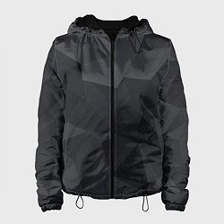 Куртка с капюшоном женская Грани, цвет: 3D-черный