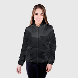 Куртка с капюшоном женская Грани, цвет: 3D-черный — фото 2
