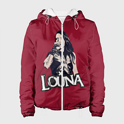 Куртка с капюшоном женская Louna, цвет: 3D-белый