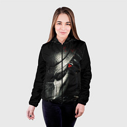 Куртка с капюшоном женская PREDATOR, цвет: 3D-черный — фото 2