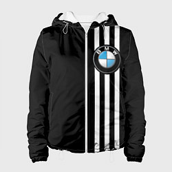 Куртка с капюшоном женская BMW SPORT, цвет: 3D-белый