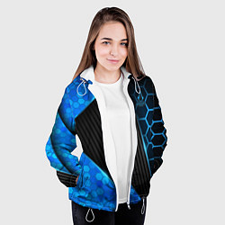 Куртка с капюшоном женская Assassins Creed, цвет: 3D-белый — фото 2