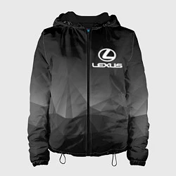Куртка с капюшоном женская LEXUS, цвет: 3D-черный