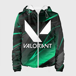 Куртка с капюшоном женская VALORANT, цвет: 3D-белый