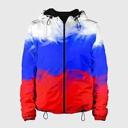 Куртка с капюшоном женская Россия, цвет: 3D-черный