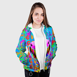 Куртка с капюшоном женская 6IX9INE GOOBA, цвет: 3D-белый — фото 2