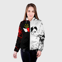 Куртка с капюшоном женская Payton Moormeier спина, цвет: 3D-белый — фото 2