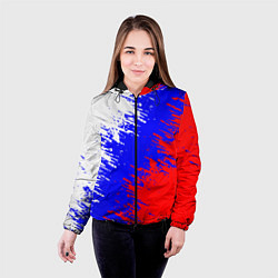 Куртка с капюшоном женская Россия, цвет: 3D-черный — фото 2