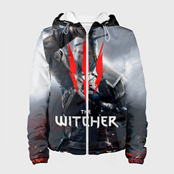 Куртка с капюшоном женская The Witcher, цвет: 3D-белый