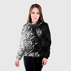 Куртка с капюшоном женская The Witcher, цвет: 3D-черный — фото 2