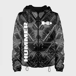 Куртка с капюшоном женская HUMMER, цвет: 3D-черный
