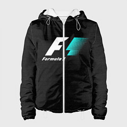 Куртка с капюшоном женская Formula 1, цвет: 3D-белый