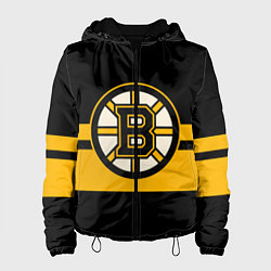 Куртка с капюшоном женская BOSTON BRUINS NHL, цвет: 3D-черный