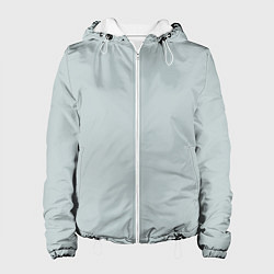 Куртка с капюшоном женская Радуга v5 - голубой, цвет: 3D-белый