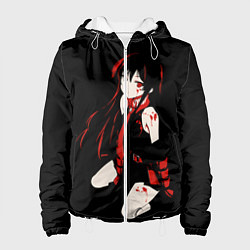 Куртка с капюшоном женская Убийца Акаме, цвет: 3D-белый