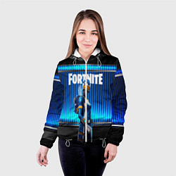 Куртка с капюшоном женская FORTNITE, цвет: 3D-белый — фото 2