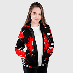 Куртка с капюшоном женская Fairy Tail, цвет: 3D-черный — фото 2
