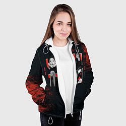 Куртка с капюшоном женская BLACKPINK, цвет: 3D-белый — фото 2