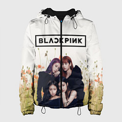 Куртка с капюшоном женская BlackPink, цвет: 3D-черный