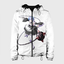 Куртка с капюшоном женская Re:Zero, цвет: 3D-черный