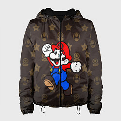 Куртка с капюшоном женская Mario, цвет: 3D-черный