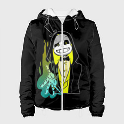 Куртка с капюшоном женская UNDERTALE, цвет: 3D-белый