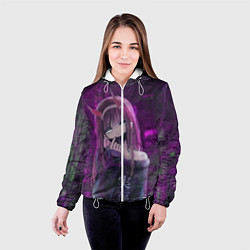 Куртка с капюшоном женская Zero Two in mask, цвет: 3D-белый — фото 2