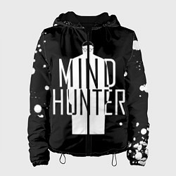 Куртка с капюшоном женская Охотники за разумом, цвет: 3D-черный