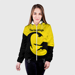 Куртка с капюшоном женская Тарантино, цвет: 3D-белый — фото 2