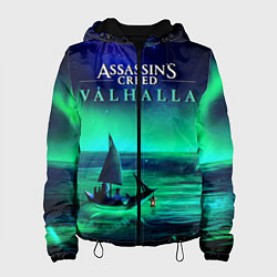 Куртка с капюшоном женская VALHALLA, цвет: 3D-черный