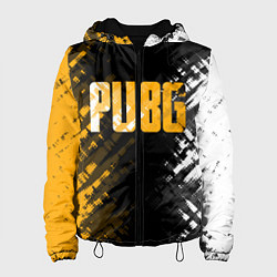 Куртка с капюшоном женская PUBG, цвет: 3D-черный