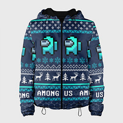Женская куртка AMONG US НОВОГОДНИЙ