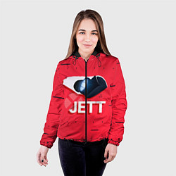 Куртка с капюшоном женская Jett, цвет: 3D-черный — фото 2