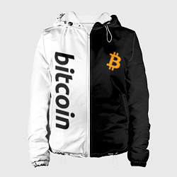 Куртка с капюшоном женская БИТКОИН BITCOIN Z, цвет: 3D-белый