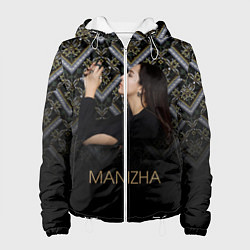 Куртка с капюшоном женская Манижа Manizha, цвет: 3D-белый