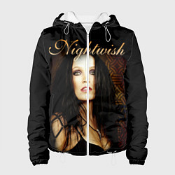 Куртка с капюшоном женская Nightwish, цвет: 3D-белый