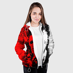 Куртка с капюшоном женская ИЧИГО БЛИЧ ICHIGO BLEACH, цвет: 3D-белый — фото 2